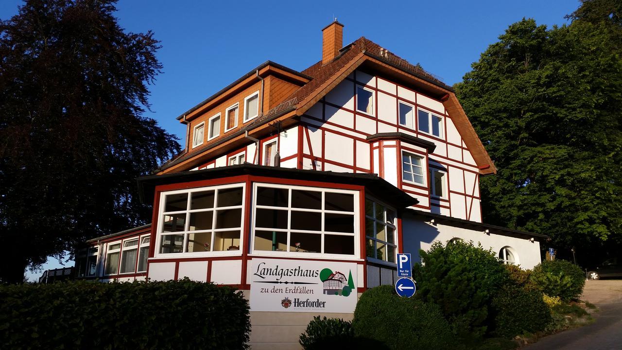 Landgasthaus Zu Den Erdfaellen Bad Pyrmont Eksteriør billede